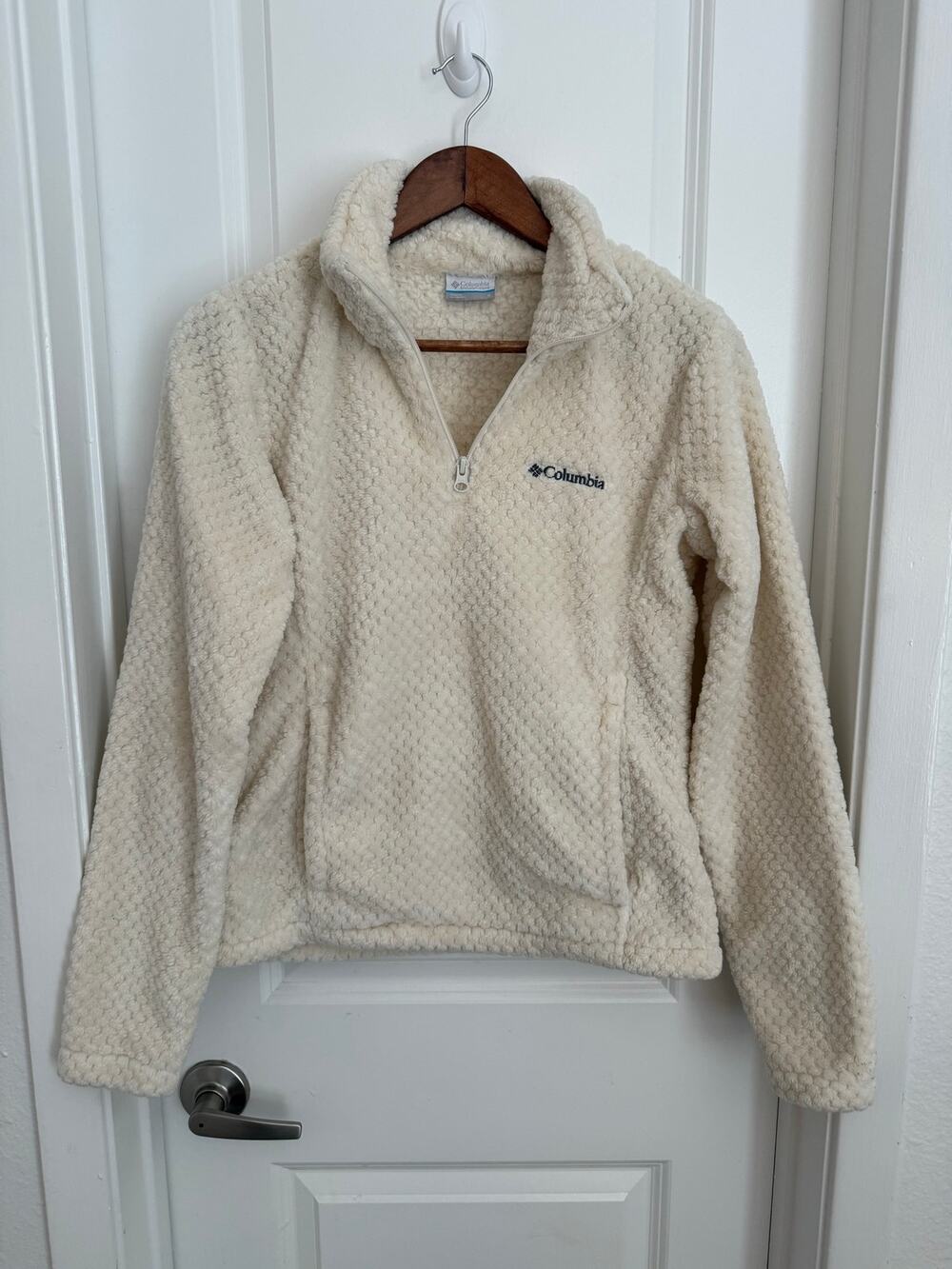 Columbia Fleece Pullover Jacket Size Small